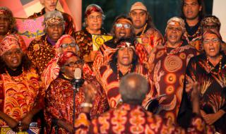 The Central Australian Women’s Choir.