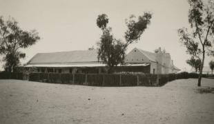 The Manse- The home of the Heinrich family.