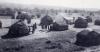 Aboriginal stone and grass houses