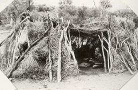 Aboriginal wurley-traditional hut
