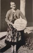 Mrs Latz and her giant cabbage